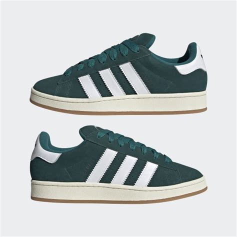 adidas campus shoes green